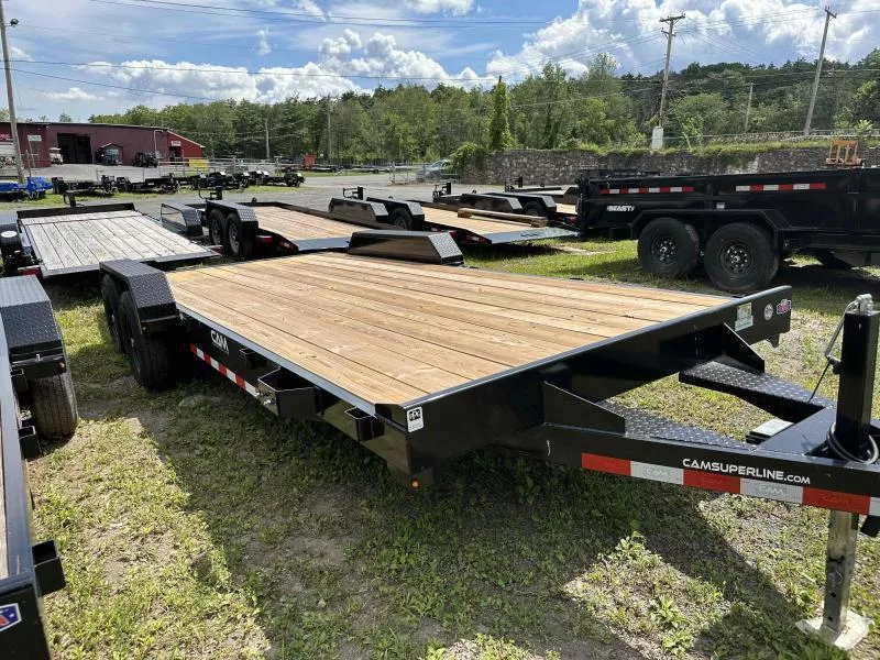2025 Cam Superline 5 Ton Wood Deck Car Hauler Trailer 20FT 