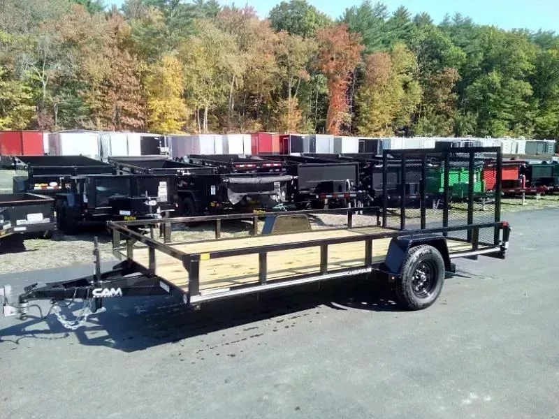 2025 CAM SUPERLINE 82" WIDE X 14' LONG SINGLE AXLE UTILITY