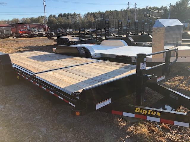 2025 Big Tex 14TL-22 Split Tilt Equipment Trailer 16' Tilting + 6' Stationary Deck. 83" Usable Between The Fenders