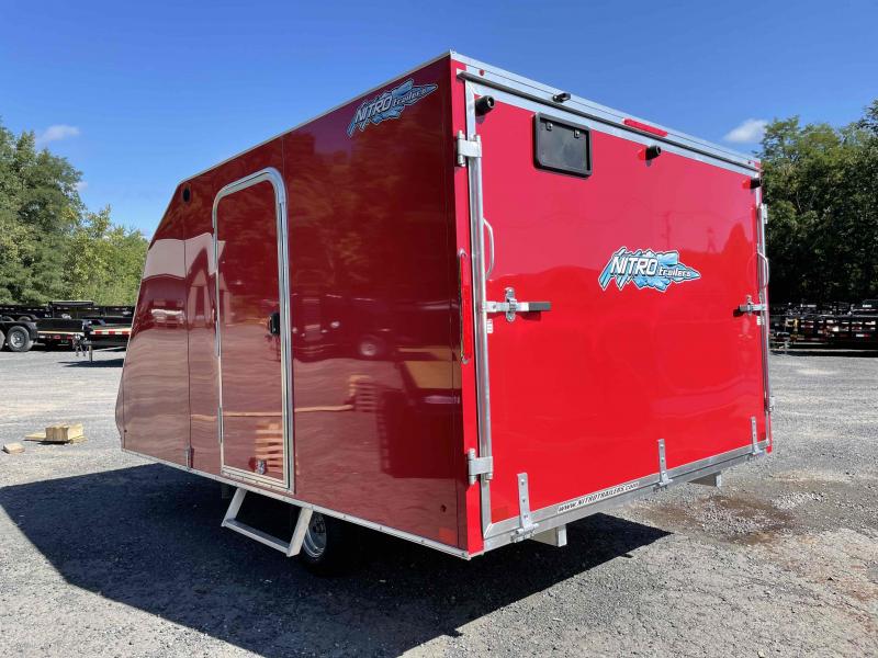 2023 Nitro 101 x 12 Crossover Snowmobile Trailer WITH GALVANIZED AXLE