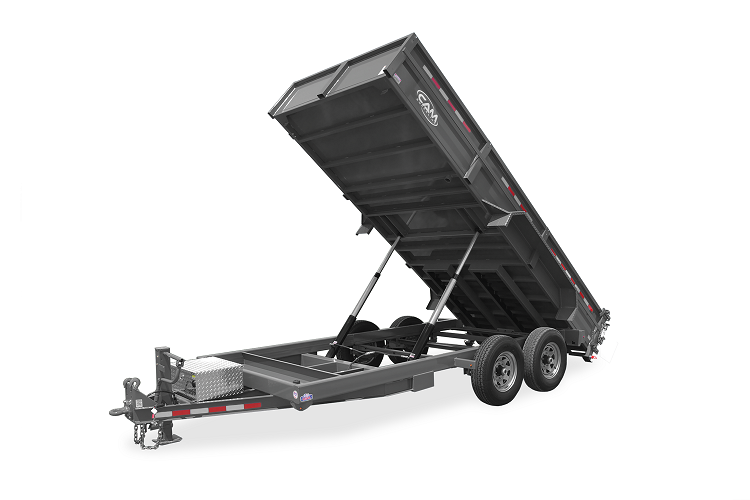 2023 Cam Superline 7 Ton 81" Wide x 14' Long Low Profile Heavy Duty Dump Trailer ( THE BEAST )