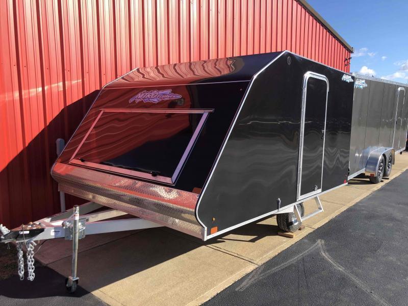 2023 Nitro 101 x 12 Crossover Snowmobile Trailer WITH GALVANIZED AXLE