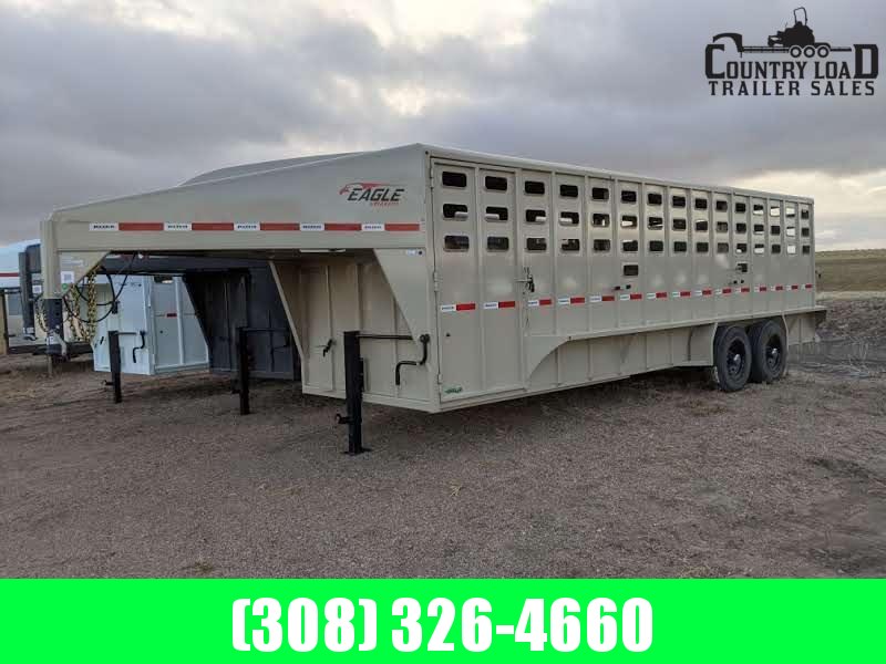 Maxxim Industries 24x6'8'' Stock Trailer Maxxim Industries 24x6'8'' Stock Trailer