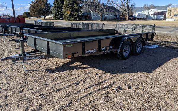 2020 Diamond C GTU 83" x 16' Utility Trailer 2020 Diamond C GTU 83" x 16' Utility Trailer