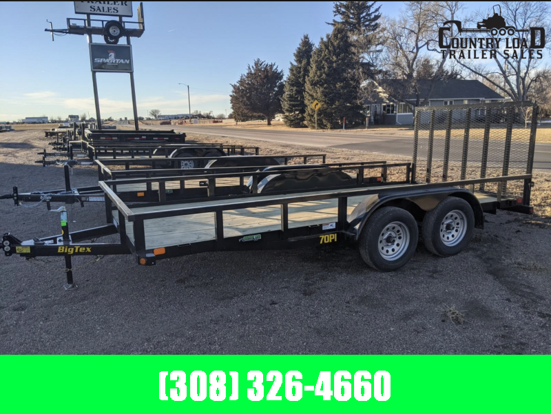 2022 Big Tex 70PI 16x83 Utility Trailer 2022 Big Tex 70PI 16x83 Utility Trailer