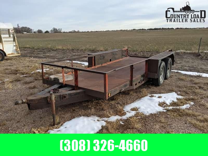 Steel Deck Trailer Steel Deck Trailer