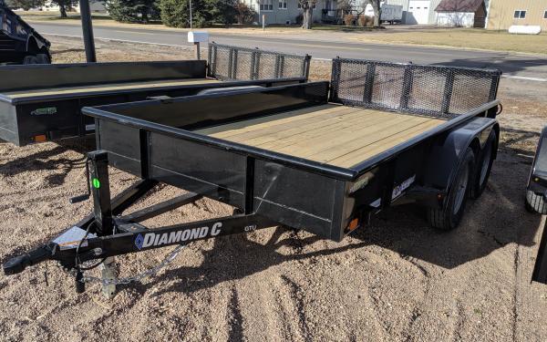 2020 Diamond C GTU 83" x 12' Utility Trailer 2020 Diamond C GTU 83" x 12' Utility Trailer