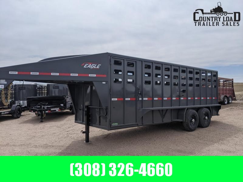 Maxxim Industries 20'x6'8''Stock Livestock Trailer Maxxim Industries 20'x6'8''Stock Livestock Trailer
