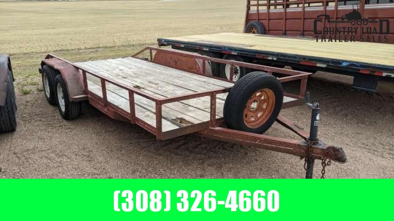 Utility Trailer 16ft Utility Trailer 16ft