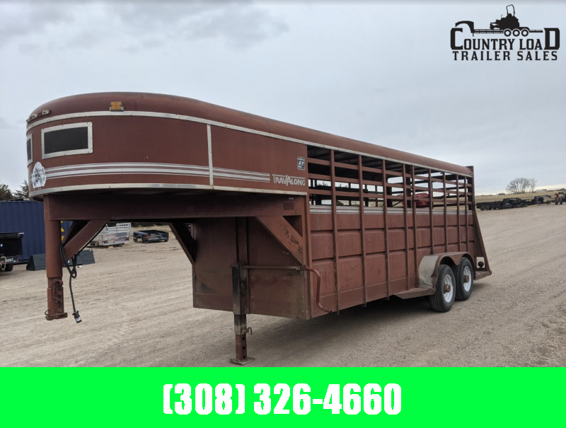 1987 Travalong Stock Trailer 18x6 1987 Travalong Stock Trailer 18x6