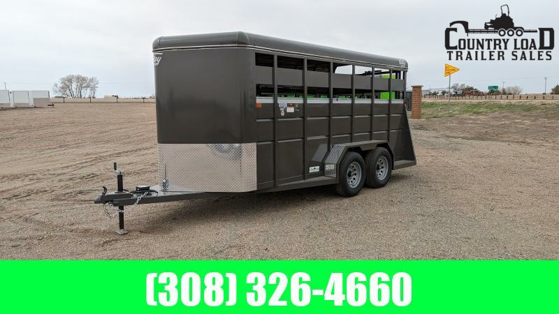 2024 Valley Trailers Stock Trailer 16x6 2024 Valley Trailers Stock Trailer 16x6