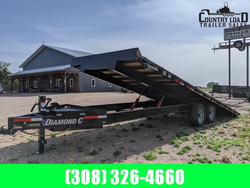 Diamond C DET 24x102 Tilt Equipment Trailer Diamond C DET 24x102 Tilt Equipment Trailer