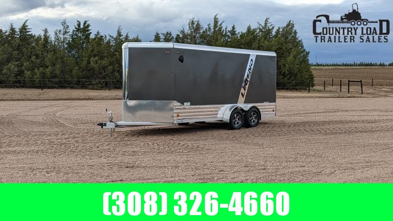 Legend Deluxe 7 x 19 Aluminum V-Nose Enclosed Cargo Trailer Legend Deluxe 7 x 19 Aluminum V-Nose Enclosed Cargo Trailer