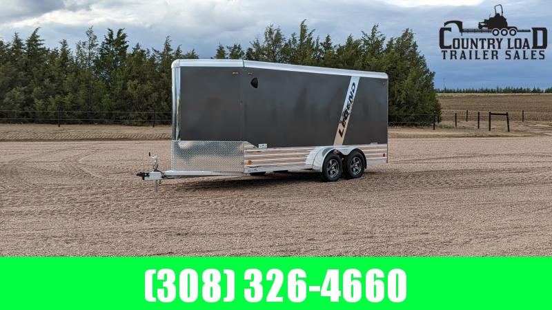 Legend Deluxe 7 x 19 Aluminum V-Nose Enclosed Cargo Trailer Legend Deluxe 7 x 19 Aluminum V-Nose Enclosed Cargo Trailer