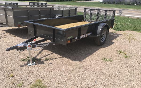2020 Diamond C 2PSA 60" x 10' Utility Trailer w/ Bi-fold Ramp Gate 2020 Diamond C 2PSA 60" x 10' Utility Trailer w/ Bi-fold Ramp Gate