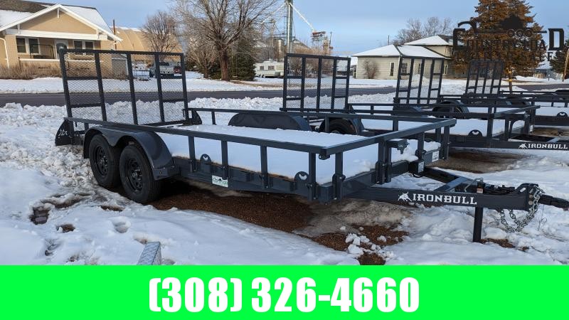 2023 Iron Bull UTB 16x83 Utility Trailer 2023 Iron Bull UTB 16x83 Utility Trailer