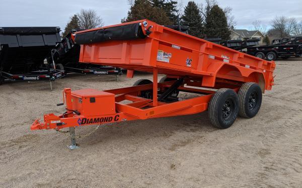 2020 Diamond C EDM 77" x 12' Dump Trailer 2020 Diamond C EDM 77" x 12' Dump Trailer