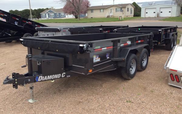 2020 Diamond C EDM 77" x 12' Dump Trailer 2020 Diamond C EDM 77" x 12' Dump Trailer