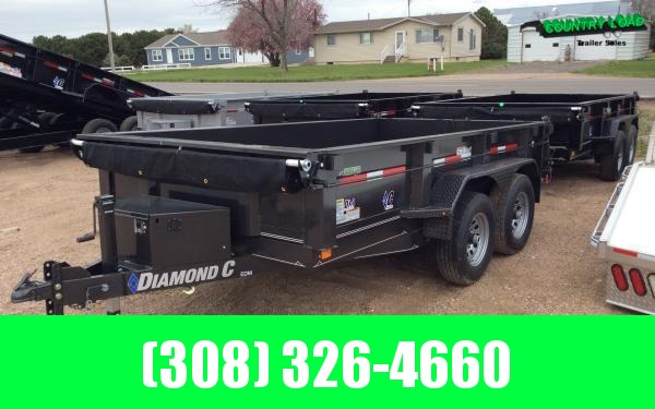 Diamond C EDM 77" x 12' Dump Trailer Diamond C EDM 77" x 12' Dump Trailer