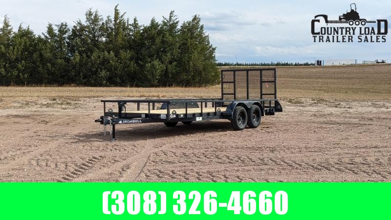 Iron Bull UTB 16x83 Utility Trailer Iron Bull UTB 16x83 Utility Trailer
