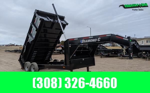 2021 Diamond C LPT 82" x 14' Gooseneck Dump Trailer 2021 Diamond C LPT 82" x 14' Gooseneck Dump Trailer
