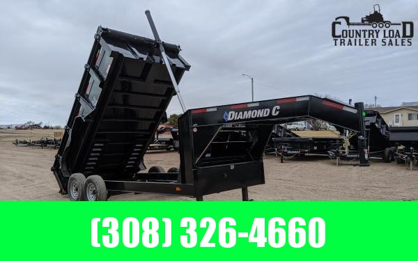 2021 Diamond C LPT 82" x 14' Gooseneck Dump Trailer 2021 Diamond C LPT 82" x 14' Gooseneck Dump Trailer