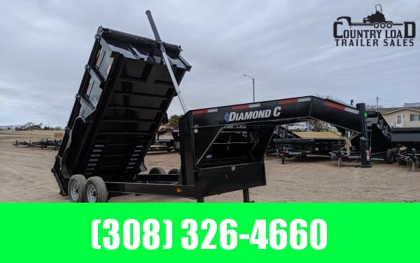 Diamond C LPT 82" x 14' Gooseneck Dump Trailer Diamond C LPT 82" x 14' Gooseneck Dump Trailer