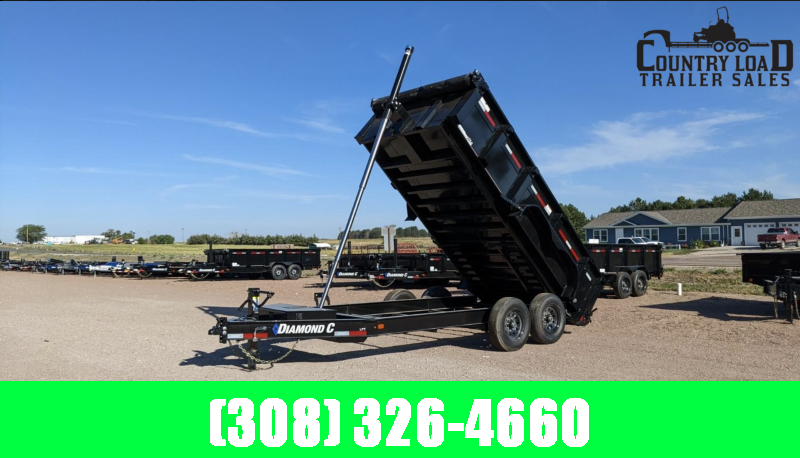 Diamond C LPT 82" x 14' Dump Trailer 32'' sides Diamond C LPT 82" x 14' Dump Trailer 32'' sides