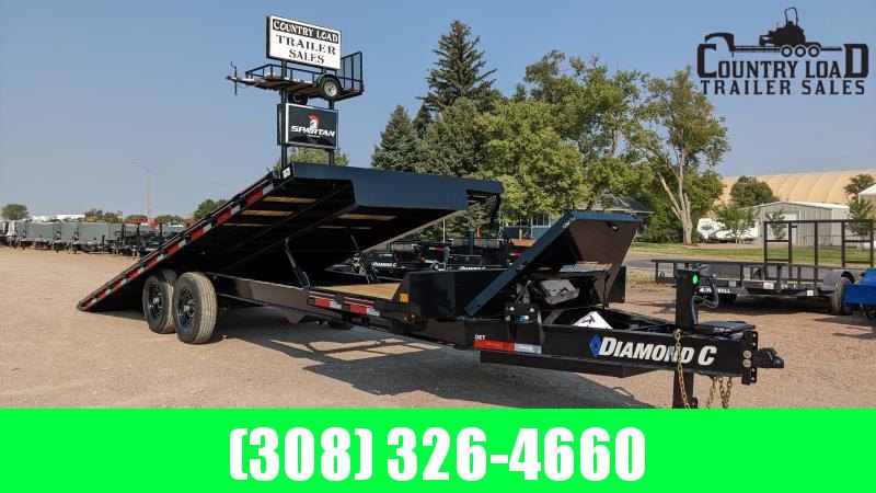Diamond C DET 20+4 Tilt Equipment Trailer Diamond C DET 20+4 Tilt Equipment Trailer