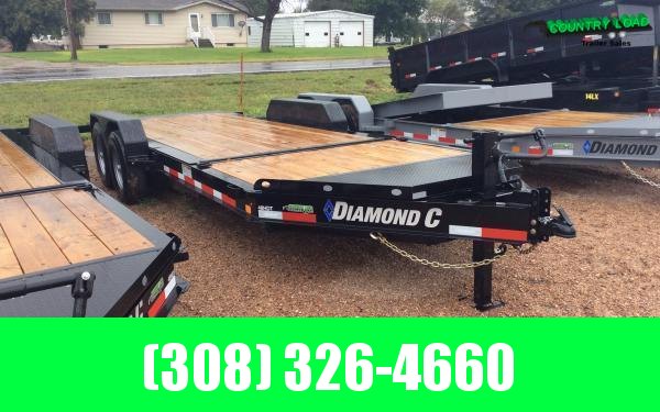 Diamond C HDT 20' Tilt Equipment Trailer Diamond C HDT 20' Tilt Equipment Trailer