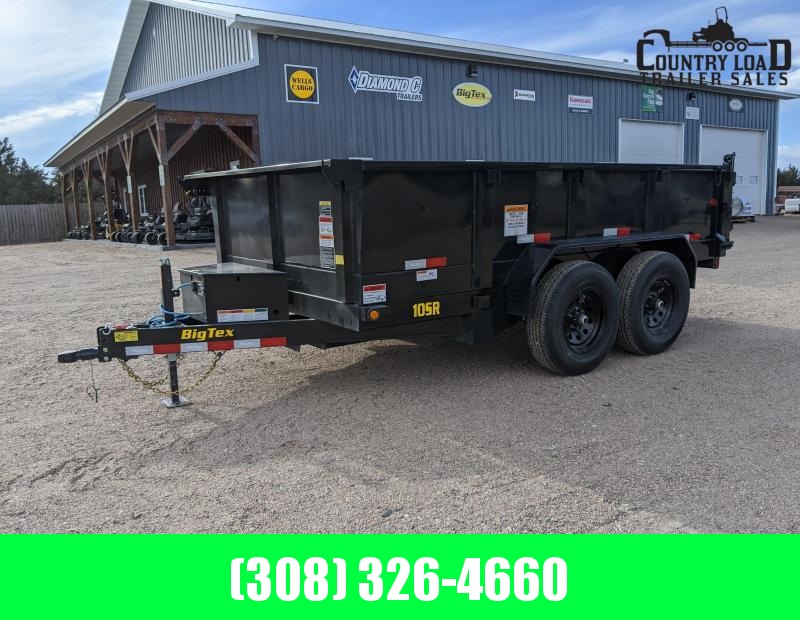 Big Tex Trailers 10SR 12x83 Dump Trailer Big Tex Trailers 10SR 12x83 Dump Trailer