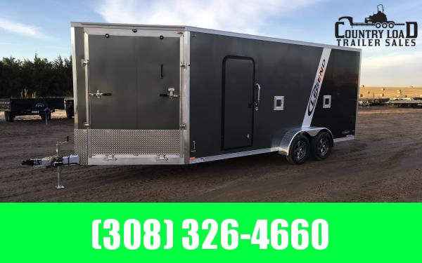 Legend Explorer 7 x 23 Aluminum Snowmobile / ATV Trailer Legend Explorer 7 x 23 Aluminum Snowmobile / ATV Trailer