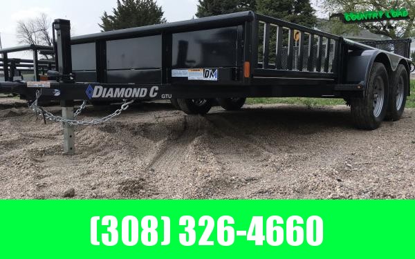 2020 Diamond C GTU 83" x 16' Utility Trailer 2020 Diamond C GTU 83" x 16' Utility Trailer