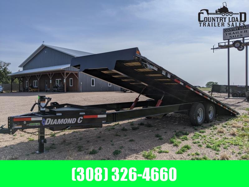 Diamond C DET 24x102 Tilt Equipment Trailer Diamond C DET 24x102 Tilt Equipment Trailer