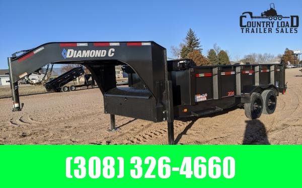 Diamond C LPT Gooseneck Dump Trailer with NEW Engineered I-Beam Diamond C LPT Gooseneck Dump Trailer with NEW Engineered I-Beam