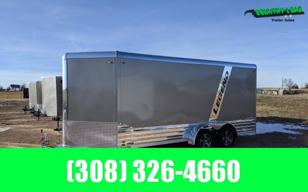 Legend Deluxe 7 x 19 Aluminum V-Nose Enclosed Cargo Trailer Legend Deluxe 7 x 19 Aluminum V-Nose Enclosed Cargo Trailer