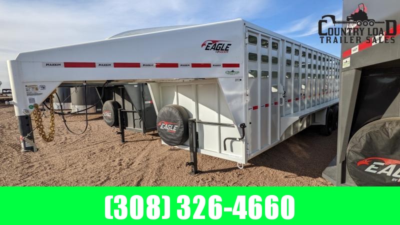 Maxxim Industries 24x6'8'' Stock Trailer Maxxim Industries 24x6'8'' Stock Trailer