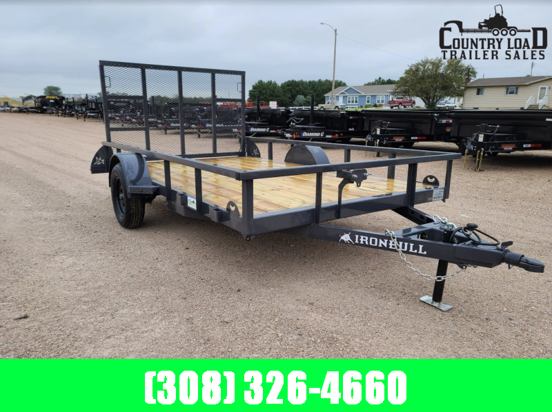 Iron Bull 12x83 Utility Trailer Iron Bull 12x83 Utility Trailer