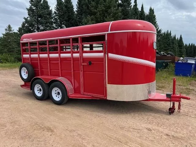 2025 S & S Dura-Line Duraline Stock / Stock Combo Trailer