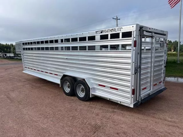 2024 Featherlite Gooseneck Livestock Stock / Stock Combo Trailer
