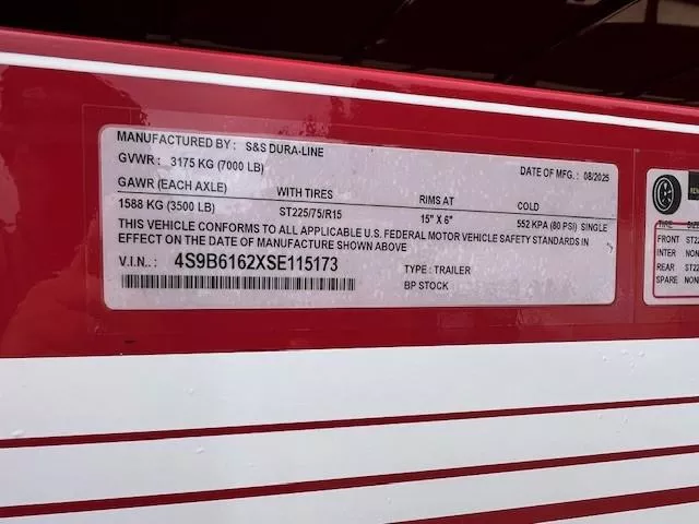 new Stock / Stock Combo Trailers S & S Dura-Line  for sale, in Merrill, WI Thumbnail 5