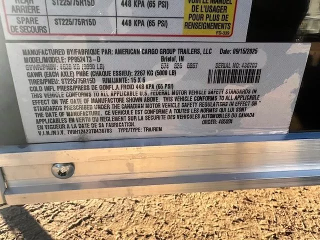 used Cargo (Enclosed) Trailers Haulmark  for sale, in Merrill, WI Thumbnail 4