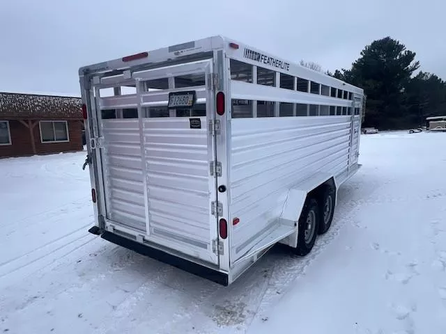 used Stock / Stock Combo Trailers Featherlite  for sale, in Merrill, WI Thumbnail 6