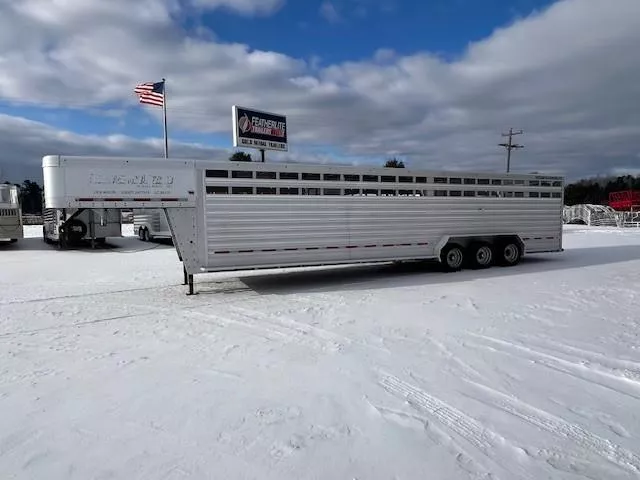 2019 Gooseneck Livestock Stock / Stock Combo Trailer