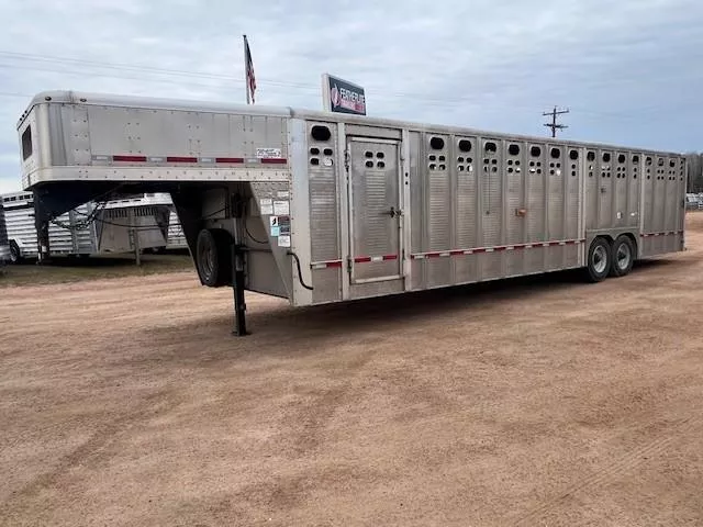 2020 Wilson Trailer Company Gooseneck Livestock Stock / Stock Combo Trailer