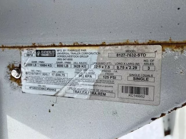 used Stock / Stock Combo Trailers Other  for sale, in Merrill, WI Thumbnail 2