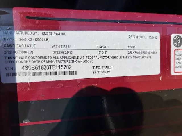 new Stock / Stock Combo Trailers S & S Dura-Line  for sale, in Merrill, WI Thumbnail 2