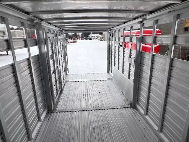 used Stock / Stock Combo Trailers Featherlite  for sale, in Merrill, WI Thumbnail 12
