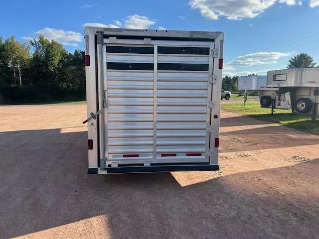 used Stock / Stock Combo Trailers Featherlite  for sale, in Merrill, WI Thumbnail 2