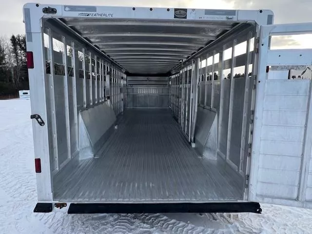 used Stock / Stock Combo Trailers Featherlite  for sale, in Merrill, WI Thumbnail 10